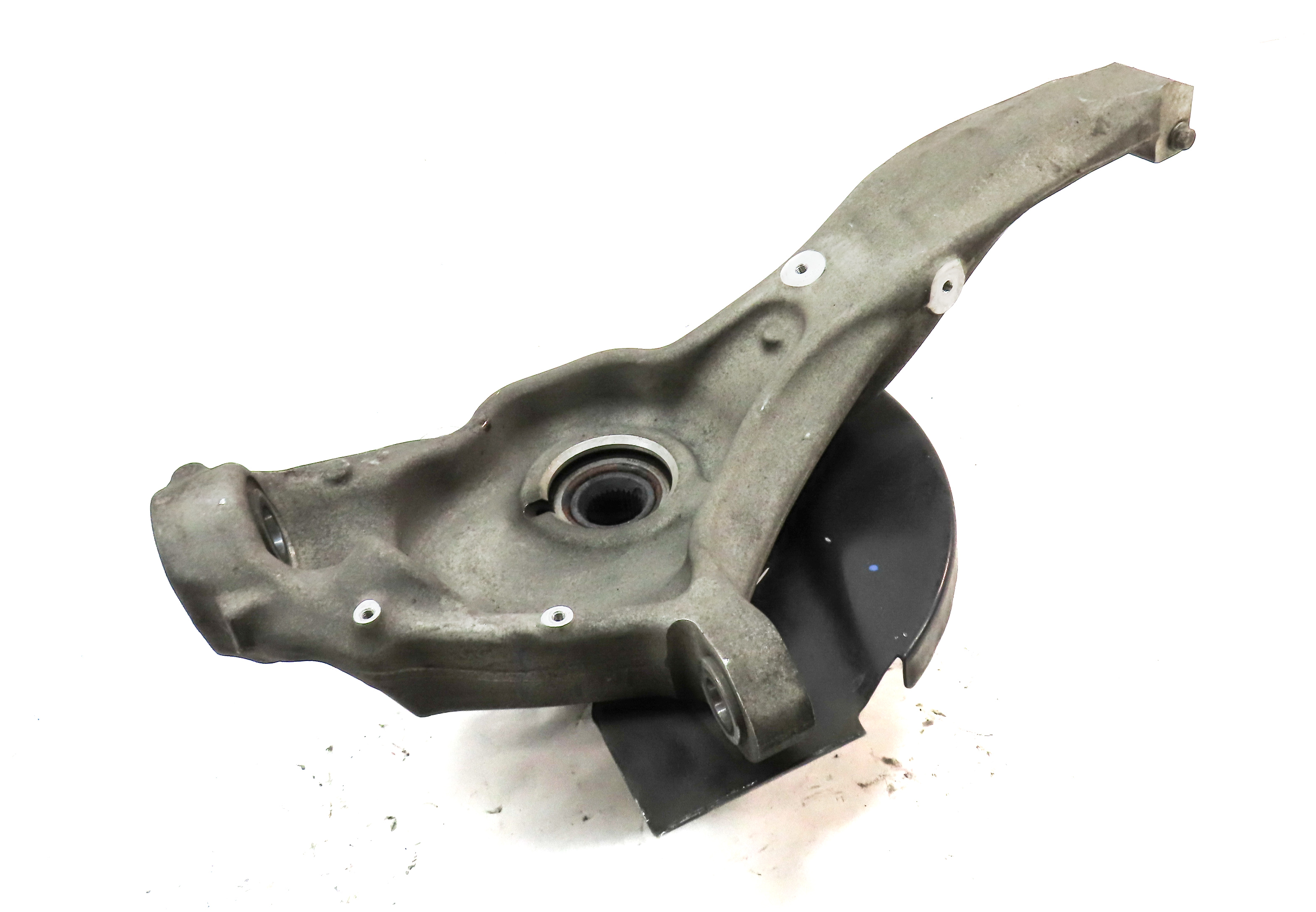 2014-2017 RANGE ROVER SPORT (L494) FRONT LEFT DRIVER SPINDLE KNUCKLE WHEEL HUB — exact item pictured